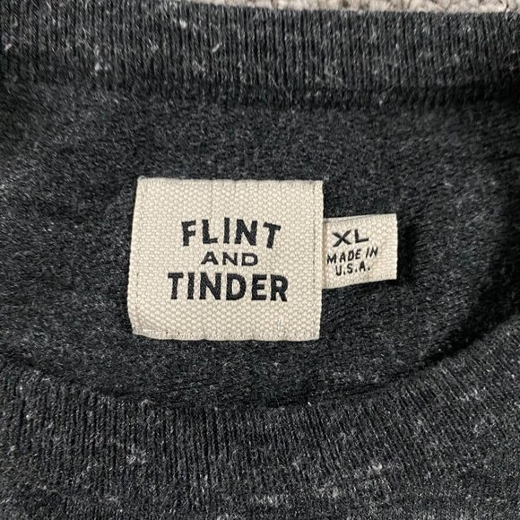 Flint And Tinder French Terry Pocket Crew Sweatshirt Men's XL Fits like Medium - Picture 3 of 11